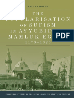 The Popularisation of Sufism in Ayyubid and Mamluk Egypt, 1173-1325