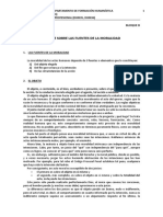 Apunte Sobre Las Fuentes de La Moralidad