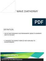 Short Wave Diathermy