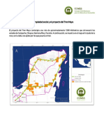 La Propiedad Social y El Proyecto Del Tren Maya CCMSS