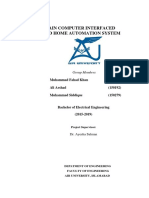 BCI BASED HOME AUTOMATION SYSTEM Report PDF