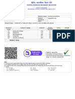 Central Board of Secondary Education: Result: Pass