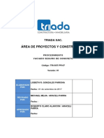 Procedimiento. Vaciado Seguro de Concreto