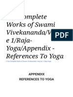 Yoga References