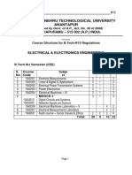 JNTUA EEE 3rd & 4th Year (R15) Syllabus