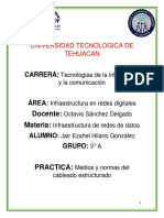 Medios y Normas Del Cableado Estructurado