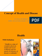 Concept of Health and Disease