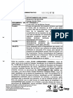 Convenio Interadministrativo Pae Municipio Departamento