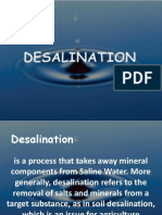 Desalination