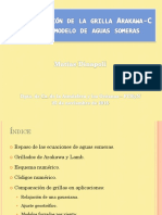 Implementación de La Grilla Arakawa-C para El Modelo