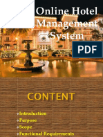 Online Hotel Management System