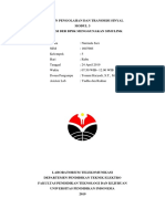 Laporan Praktikum Telekomunikasi - Simulasi Ber BPSK Menggunakan Simulink