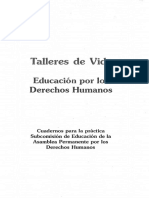 Taller Educación en Derechos Humanos