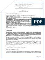 Guía 2. Comunicación Verbal - Oral