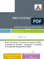 Prevenimss Presentacion