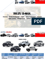 Isuzu D-Max: Product Background Engine D-Max Performance Structure Safety Systems Driving System Exterior Interior