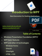 Intro To WPF