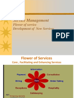 Service Management: Flower of Service Development of New Services