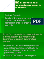 Ecologia Forestal