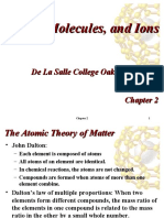 Atoms, Molecules, and Ions