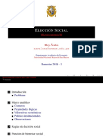 Elección Social - Microeconomía III PDF