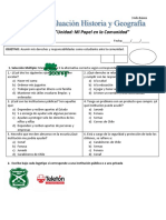 Prueba 3 Año Deberes y Derechos