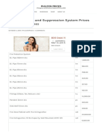 Fire Protection and Suppression System Prices in The Philippines - PHILCON PRICES