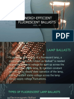 5 - Energy-Efficient Fluorescent Ballasts Part 1