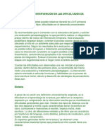 Estrategias de Intervención en Las Dificultades de Aprendizaje