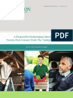 A Proposal For Modernizing Labor Laws For Twenty-First-Century Work: The "Independent Worker"