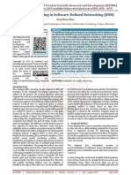 Traffic Engineering in Software Defined Networking SDN