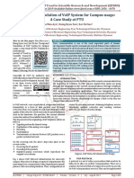 Design and Simulation of VoIP System For Campus Usage A Case Study at PTU