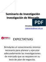 Investigacion de Mercados - Plan de Tesis