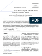 Geology and Geochemistry Bauxite in Tanzsnia