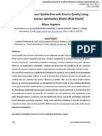 Measuring Customer Satisfaction PDF