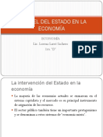 El Papel Del Estado en La Economía: Economía Lic. Lorena Larré Sachero 1ro. "D"