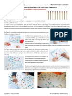 Aprendiendo Geometría Con Plastilina y Palillos Imprimir