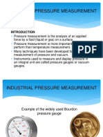 Industrial Pressure Measurement