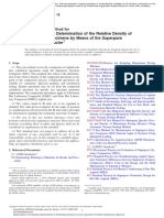 Preparation and Determination of The Relative Density of Asphalt Mix Specimens by Means of The Superpave Gyratory Compactor