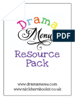 Drama Menu Resource Pack NEW PDF