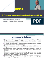 James Burke: A Career in American Business (A&B)