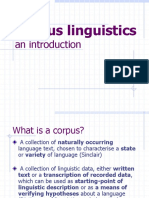 Corpus Linguistics: An Introduction