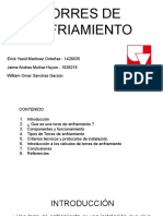 Climatización y Refrigeración - Torres de Enfriamiento