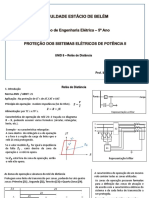 8 - Aula 1 - 2017 - PSE II - Un1 - Relés de Distância PDF