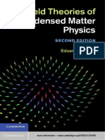 Field Theories of Condensed Matter Physics