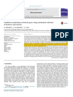 Condition Monitoring of Helical Gears Using Automated Selection of Features and Sensors PDF