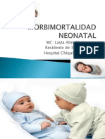 Morbimortalidad Neonatal