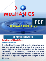 Rotation of Fluid Mass