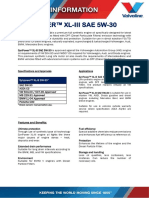 Synpower XL III 5w-30-Pi Sheet VLV