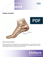 Patient Leaflet Plantar Fasciitis PDF